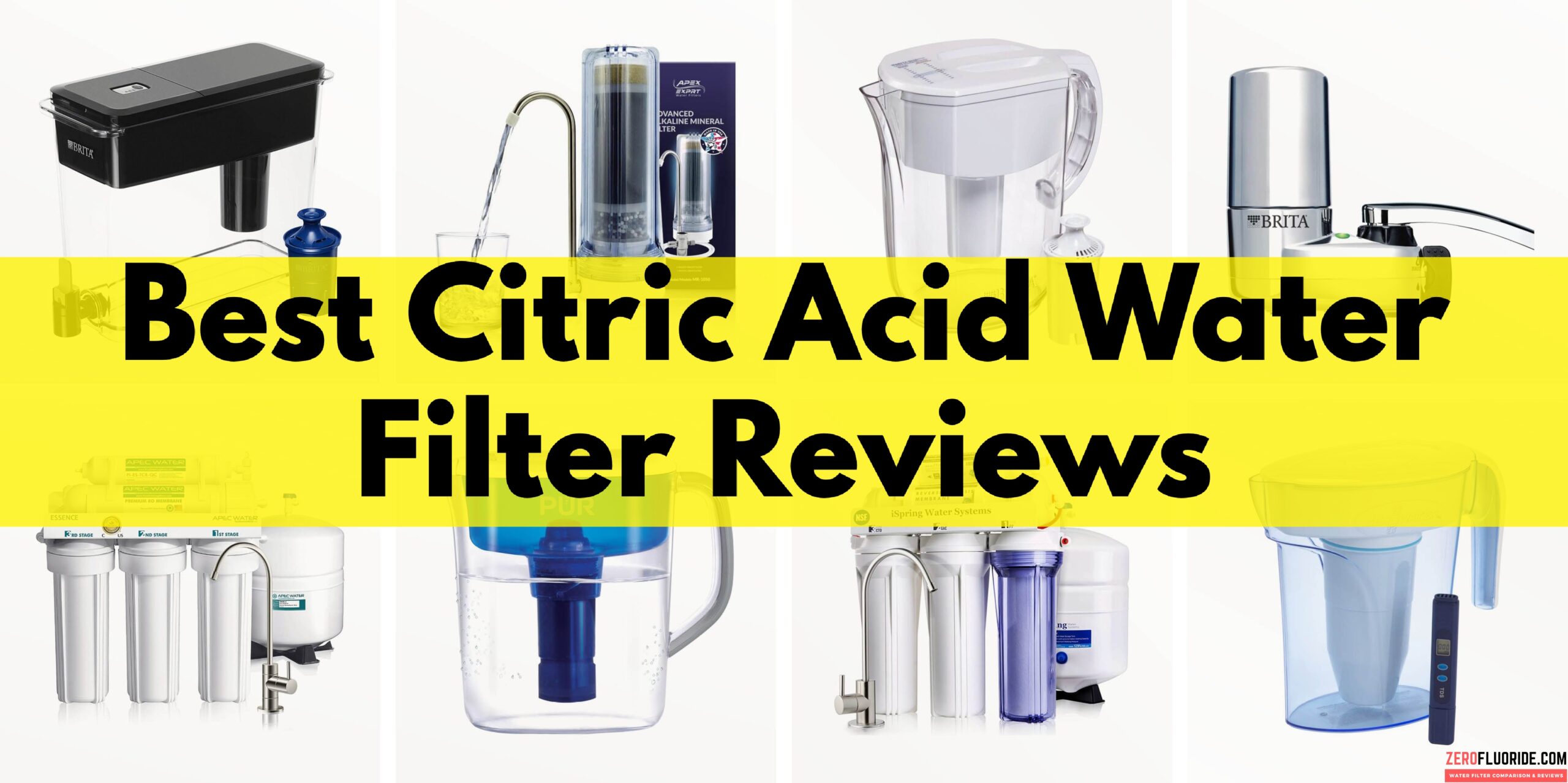 citric acid water filter