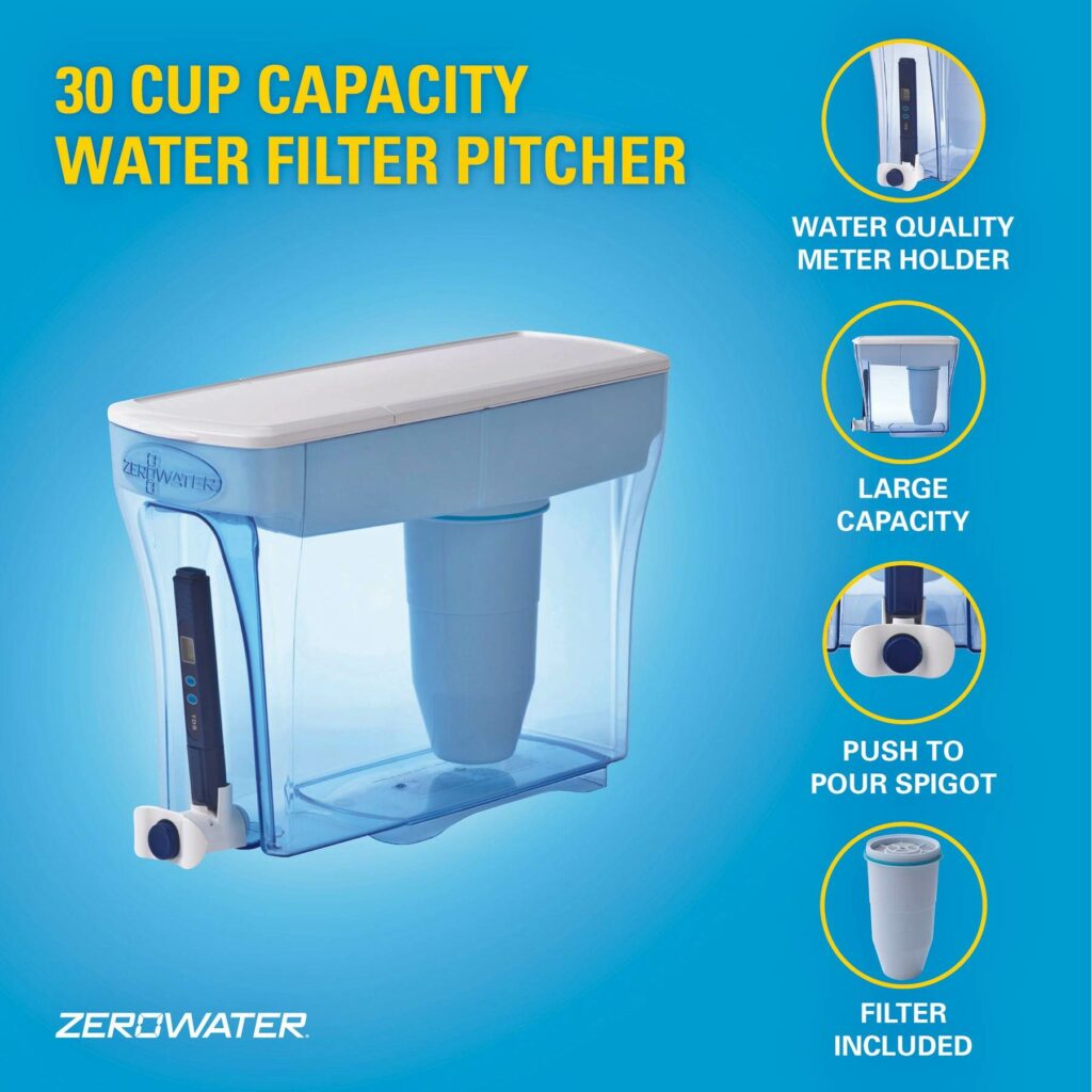 ZeroWater Filter Pitcher Medium Size