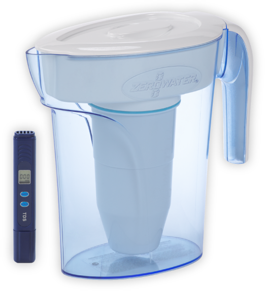 zerowater small filter pitcher 6-10 cups