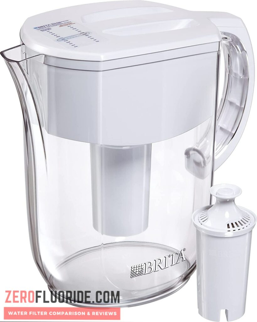 distilled water filter pitcher with filter