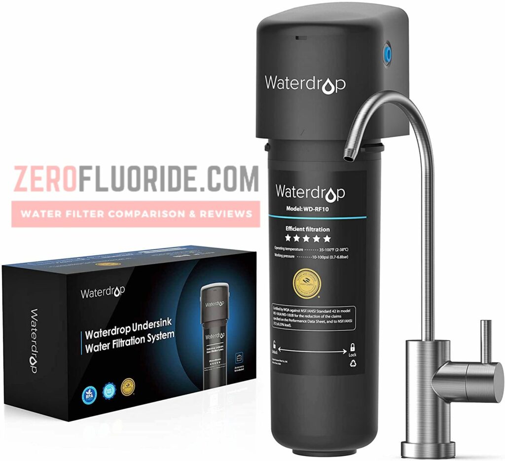 Waterdrop 10UB Under Sink Water Filtration System for Drinking water