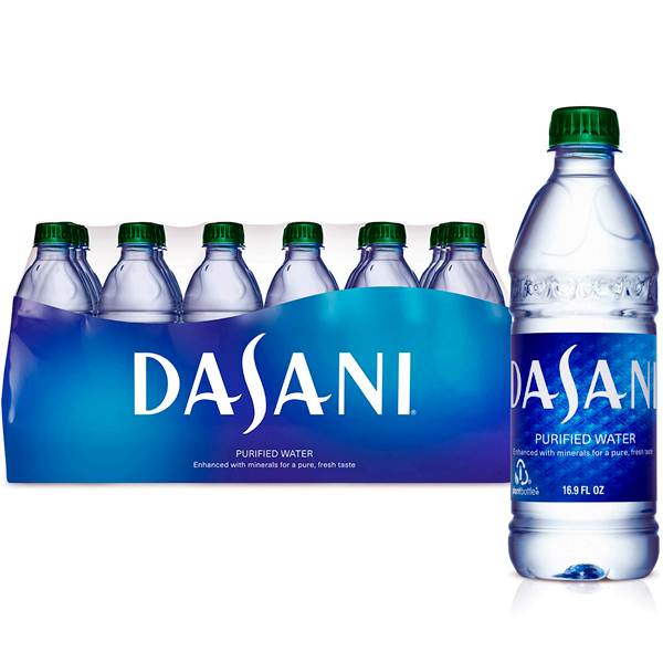 Dasani Fluoride Free Bottled Water at Walmart
