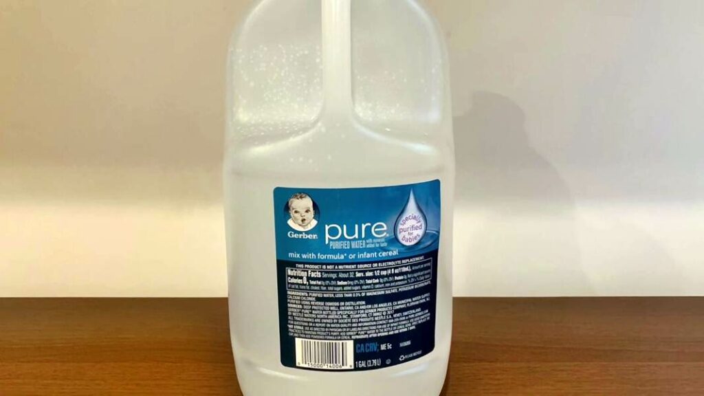 Gerber Pure Fluoride Free Water at Walmart
