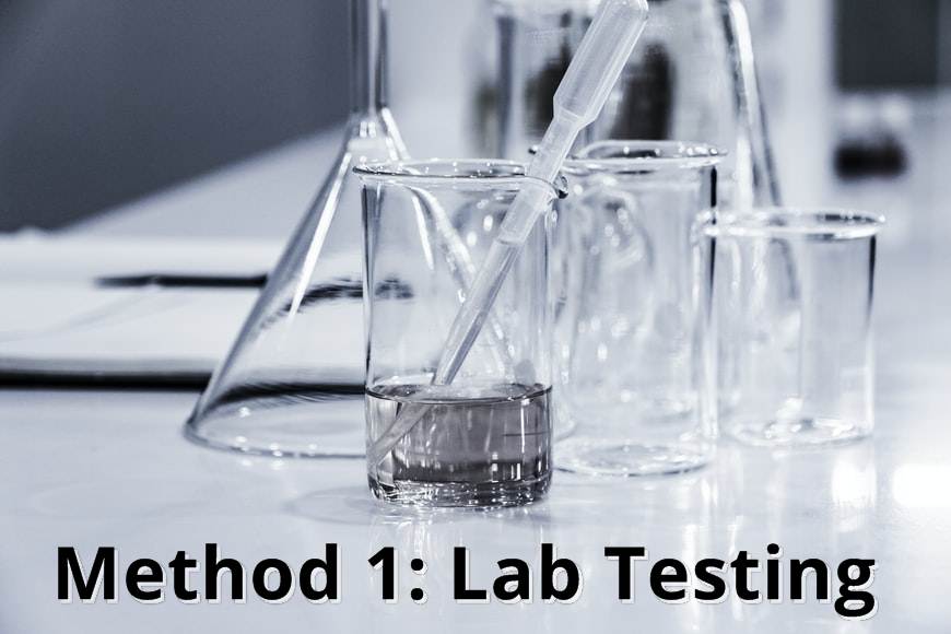 fluoride testing in a lab