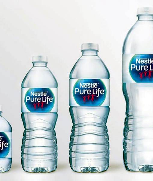 nestle purelife fluoride free water